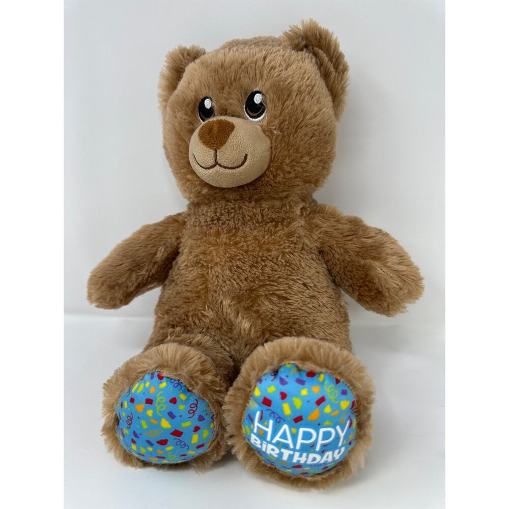 Build-A-Bear BAB | Happy Birthday Bear | 17” Plush | Excellent Condition Clean